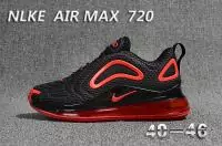 colorway nike air max 720 chaussures discount black red